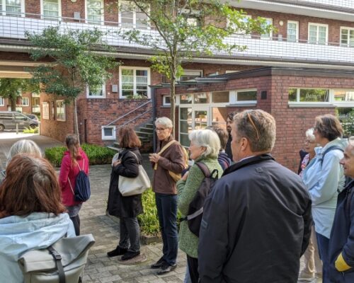 Einblicke bietet auch die Köster-Stiftung in Barmbek mit Geschäftsführer Holger Detjen