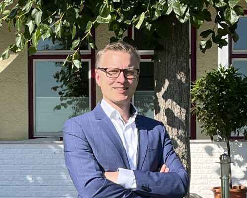 Timm Wieghardt, Geschäftsführer in der Verwaltung für die PRO Stiftung, die Hiobs-Hospital Stiftung und die Professor Friedrich Hollenbach-Stiftung.