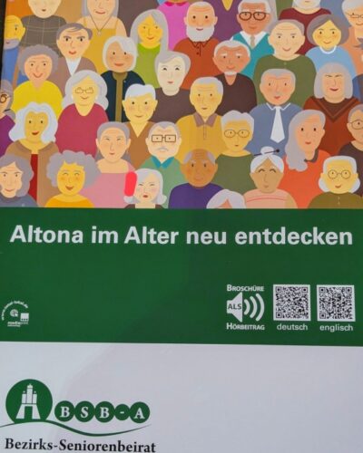 Broschüre vom Bezirks-Seniorenbeirat Altona, Stand 2024/2025