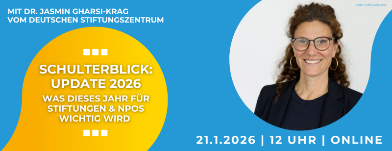 Schulterblick-Format am 21.01.2026 von 12-13 Uhr