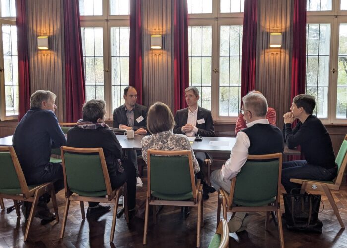 Michael Kröger, Vorstandsvorsitzender Hospital zum Heiligen Geist, vertiefte das Thema "Digitalisierung für ältere Menschen und Smart-Living-Technologien in Wohnstiften"
